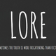 (Screenshot: lorepodcast.com)